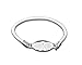 White Ribbon Stretch Bracelet (Retail)
