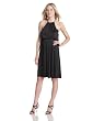 Halston Heritage Women's Shirred Halter Dress