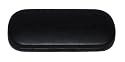 Black Classic Eyeglass Case for Small to Medium Frames (Black Faux Leather)