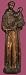 24 inch Saint Anthony And Child - Outdoor Vinyl Statue