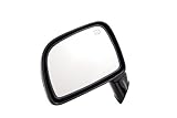 Pilot LN3209410-3L00 Lincoln Town Car Black Power Heated Replacement Driver Side Mirror