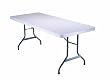 Lifetime 6-Foot Utility Table with 72-by-30-Inch Molded Top, White Granite