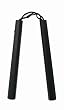 Nunchaku 12" Cord Black Octagon - Martial Arts - Nunchaku
