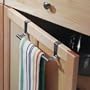 InterDesign Forma Over The Cabinet 9-Inch Towel Bar, Polished Stainless Steel