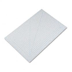 X-Acto X7763 Self-healing cutting mat, nonslip bottom, 1 grid, 24 x 36, gray
