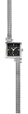 Opex - X3231MA1 - Montre Mode Femme - Jour - Quartz Analogique - Cadran Noir en Acier - Bracelet en Acier