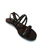 JIL SANDER Triple Strap Flat Sandals 275037