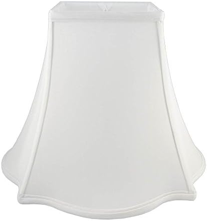 Lampshade in White w Fitter (18 in. Diam x 14 in. H)