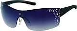 Ladies Italian Designer Sunglasses 8009 Black