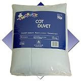 JJ Cot Duvet - 4.5 Tog,Cover: 70% Polyester + 30% Cotton - Filling: 100% Polyester - Size: 100 x 120cm