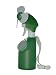 O2-COOL  Hand held Mistig Fan (batteries not included)   green
