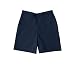 Boys Easy Fit Flat Front Short by Classroom Uniforms. Heavyweight. Hook and Eye Close- Sku:CherokeeSchool52383NAVY10H; Color:NAVY ; Size:10H Husky