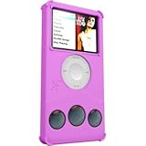 New Pink Silicone Audiowrapz Case & Speaker 4 iPod Nano
