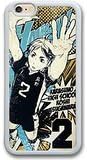 iPhone 6/6S TPU Case - haikyuu sugawara White Cell Phone Rubber Case Cover for iPhone 6/6S