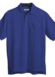 Big Mens Short Sleeve Pocket Polo Pique Golf Shirt (Big & Tall and Regular Sizes)