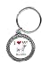I Love My Kuvasz Key Chain