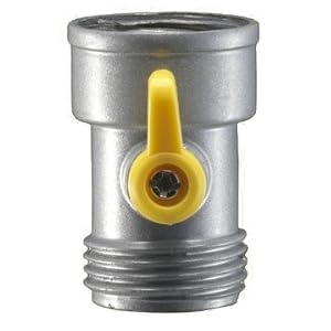 10 Pack Nelson 50301 Metal Hose Shut-Off Adapter - Single Outlet by