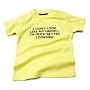 I don't look like daddy, I'm much better looking Funky Baby T-shirt, punky yellow, 6-12 months