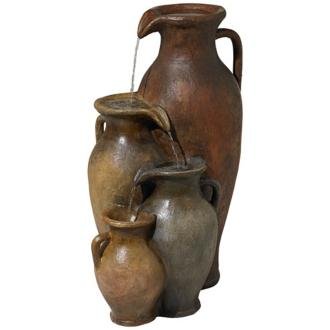 Tuscan Cascade Floor Fountain