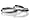 Myonie 5mm Dual Finish Titanium Wedding Band, 4.0