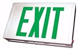 Fulham 01017 - FHEX32-W-D-G-AC 3.8 watt 120/277 volt LED White / Green Exit Light