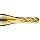 Niagara Cutter CB430 Carbide End Mill, General Purpose, TiN Coated, 4 Flutes, Ball End