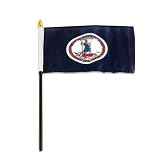 Virginia Flag 4 x 6 inch