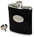 Black Leather Flask