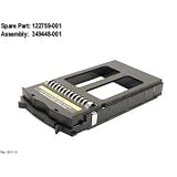 Compaq 1inch LVD Hard Drive Filler Blank Tray (Carbon) Proliant Servers - Refurbished - 349448-001