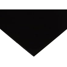 Artus Polyester Shim Stock Sheet, ASTM D8828, Black, 0.0125", 5" Width, 20" Length