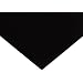 Oriented Polyester Shim Stock, Black, 0.0125" Thick, 5" Width, 20" Length (Pack of 1)
