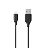Anker PowerLine ライトニングUSBケーブル 【Apple MFi認証取得 / 高耐久ケブラー素材 / 結束バンド付属】iPhone、iPad、iPod各種対応 (ブラック 0.3m)
