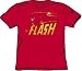 Search : The Flash SPEED DISTRESSED DC Comics Adult Red T-shirt Tee Shirt