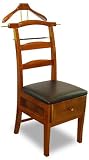 Proman Products Manchester Chair Valet in Walnut 23W x 18D x 44H