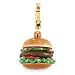 Juicy Couture Hamburger Gold Charm YJRU3432
