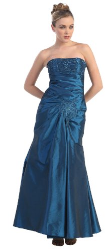 Bridesmaid Designer Long Prom Dress #2637
