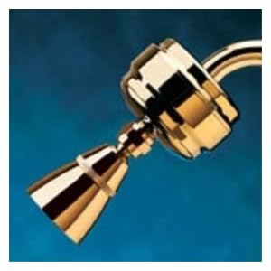 Sprite All Brass Slim-line includes Matching Polished Brass Showerhead