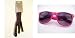 Search : Classic Eighties Hot Pink Wayfarer Sunglasses W/ Free Eyewear Cord