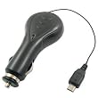 Retractable Cell Phone Car Charger for Motorola RAZR2 V8 /V9/ V9m, Q9h