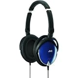 JVC HA-S600-A AROUND-THE-EAR PREMIUM COMPACT HEADPHONES (BLUE)