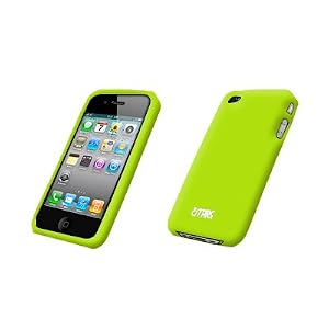 Apple iPhone 4 / iPhone 4G Empire Silicone Case Cover Protector, Neon Green