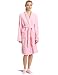 Seven Apparel Hotel Spa Collection Plush Robe And Sock Set, Light Pink