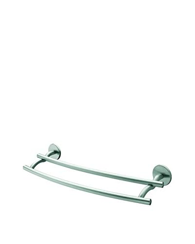 Bisk Porta Asciugamano Virginia Bf 2 x 61 cm Nickel