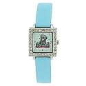 Me To You - MTY 110C - Montre Femme - Quartz analogique - Acier inoxydable - Ecran Bleu Pale avec un Nounours Grincheux - Bo&icirc;te assortie