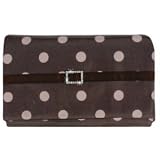 Pink Polka Dot Diaper Changing Clutch