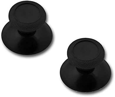 BELPAIR 2-Pack Set of Black Xbox One Controller Analog Thumb Sticks (Fits Dualshock 4!)