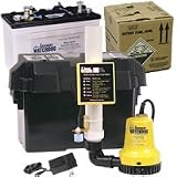 Basement Watchdog Emergency Back-Up Sump Pump (2000 GPH) & Battery - SPD-BWEKIT
