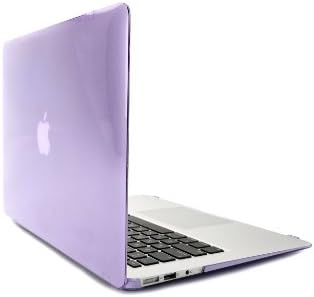 Techno Earth Crystal Frosted Hard Case Cover for Macbook Air 13.3" Aliminum Unibody Purple