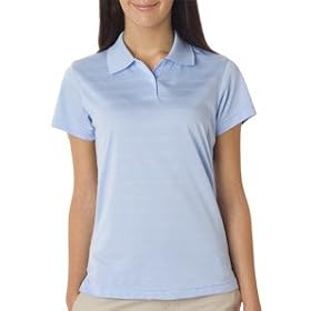 Buy Adidas Ladies ClimaCool Mesh Solid Textured Polo by adidas
