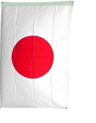 Cover image : NationalCountryFlags Polyester 3-by-5-Feet Japanese Flag